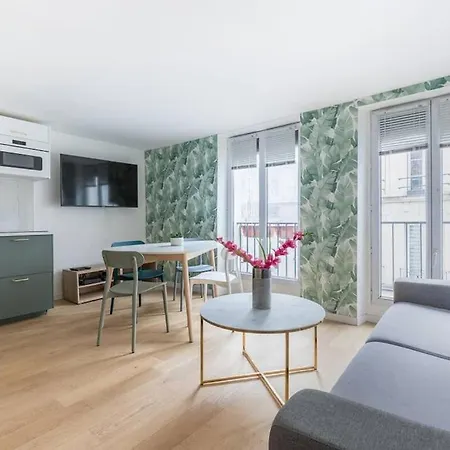 Grands Boulevards 42 : Cosy 1br-4p Appartamento